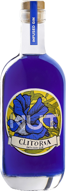 28,95 € Envio grátis | Genever Gin Nut Clitoria Espanha 75 cl