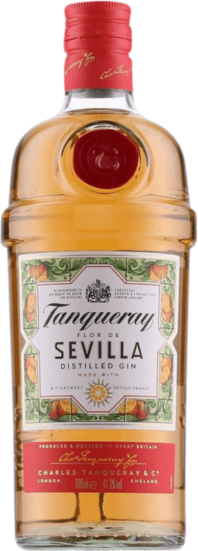 23,95 € Бесплатная доставка | Джин Tanqueray Flor de Sevilla Объединенное Королевство бутылка 70 cl