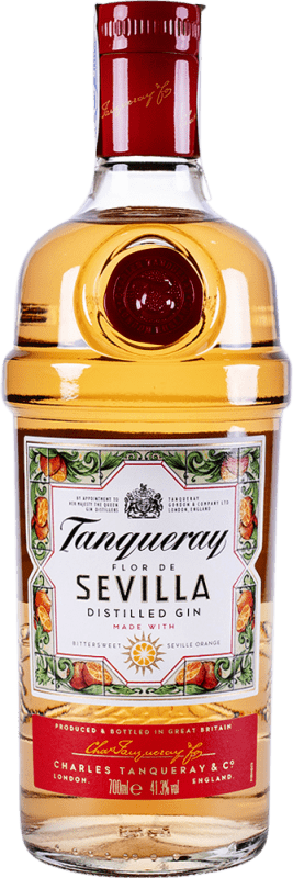 25,95 € Бесплатная доставка | Джин Tanqueray Flor de Sevilla Объединенное Королевство бутылка 70 cl