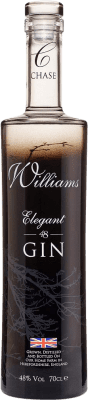 61,95 € Envío gratis | Ginebra Gin William Chase Elegant Crisp Reino Unido 70 cl