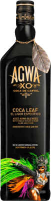 26,95 € Envío gratis | Licores Agwa XO Extra Old — Extra Viejo Colombia 70 cl Coca Leaf — Hoja de Coca