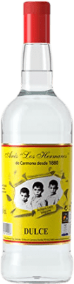 13,95 € Free Shipping | Aniseed Liqueur Los Hermanos Dulce — Sweet Spain 1 L