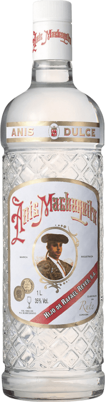 14,95 € Envío gratis | Anís Machaquito Dulce Andalucía España 1 L