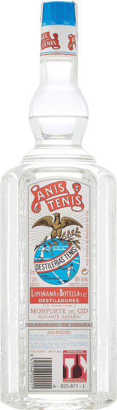 18,95 € Бесплатная доставка | анис Tenis Anís сухой Испания бутылка 1 L
