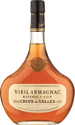 52,95 € Envio grátis | Armagnac Croix de Salles. Very Superior Old Pale VSOP França Garrafa 70 cl