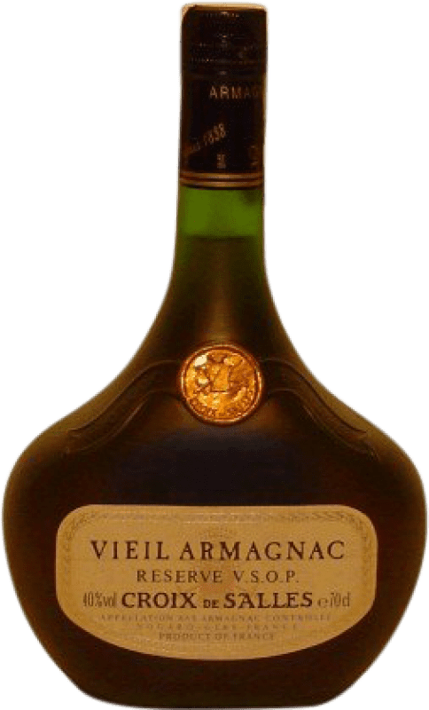 49,95 € Envio grátis | Armagnac Croix de Salles. Very Superior Old Pale VSOP França Garrafa 70 cl