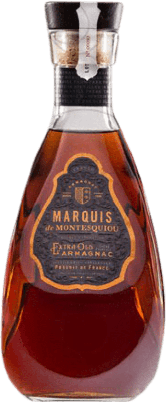 47,95 € Envío gratis | Armagnac Marquis de Montesquiou. Extra Old Francia Botella 70 cl