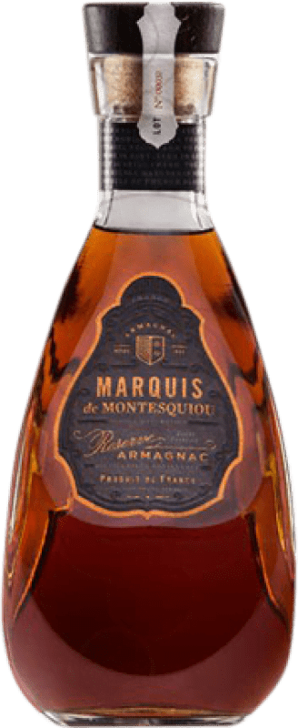 29,95 € Envío gratis | Armagnac Marquis de Montesquiou Reserva Francia Botella 70 cl
