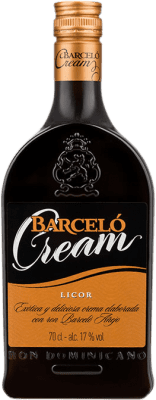 18,95 € Envío gratis | Crema de Licor Barceló República Dominicana Botella 70 cl