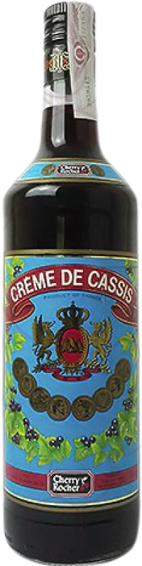13,95 € Free Shipping | Cassis Cherry Rocher. Macerado Crème France Bottle 1 L