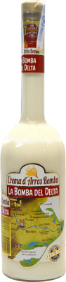 13,95 € Free Shipping | Liqueur Cream Crema d'arros Bomba del Delta Spain Bottle 70 cl