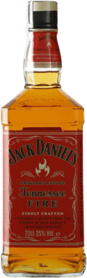 29,95 € 送料無料 | ウイスキー バーボン Jack Daniel's Fire アメリカ ボトル 70 cl