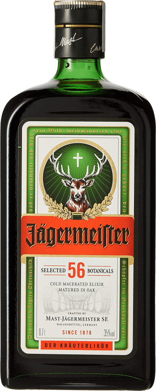 17,95 € Free Shipping | Spirits Mast Jägermeister Germany Bottle 70 cl
