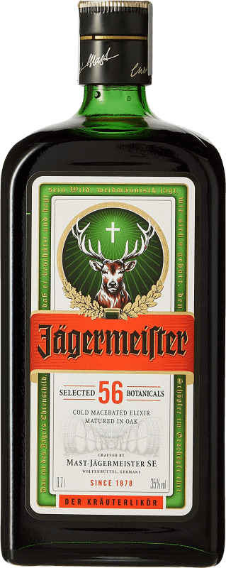 16,95 € Free Shipping | Herbal liqueur Mast Jägermeister Germany Bottle 70 cl