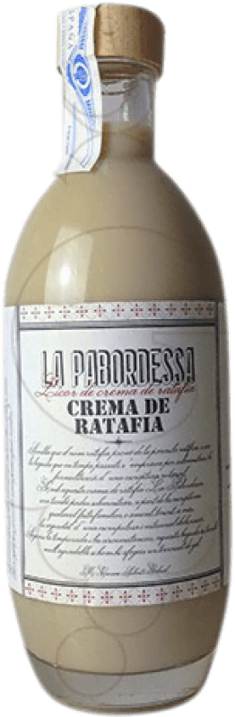 19,95 € Free Shipping | Liqueur Cream La Pabordessa Crema de Ratafia Spain Bottle 75 cl