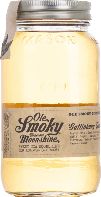 28,95 € 送料無料 | リキュール Ole Smoky Sweet — 甘口 Moonshine — ムーンシャイン アメリカ スペシャル瓶 70 cl Tea — お茶