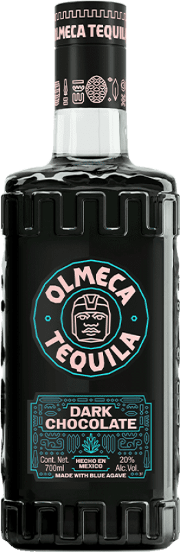 18,95 € Envío gratis | Tequila Olmeca Fusion Dark Chocolate Jalisco México Botella 70 cl