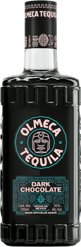 15,95 € Envio grátis | Tequila Olmeca Fusion Jalisco México 70 cl Dark Chocolate — Chocolate Amargo