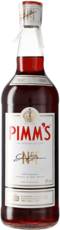 22,95 € Envío gratis | Licores Pimm's Nº 1 Reino Unido Botella 1 L