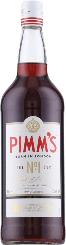 21,95 € Envío gratis | Licores Pimm's Nº 1 Reino Unido Botella 1 L