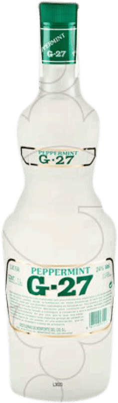 14,95 € 送料無料 | リキュール Salas G-27 Peppermint Blanco スペイン ボトル 1 L