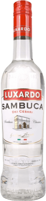 14,95 € Envio grátis | Anis Luxardo Sambuca dei Cesari Itália Garrafa 70 cl