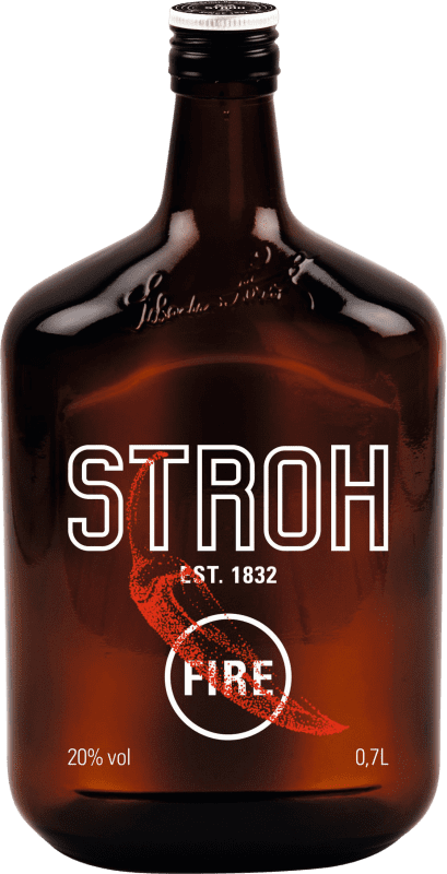 17,95 € 免费送货 | 朗姆酒 Sebastian Stroh Fire 奥地利 瓶子 70 cl