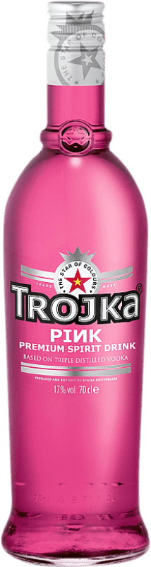 15,95 € Envoi gratuit | Liqueurs Trojka Pink Suisse Bouteille 70 cl