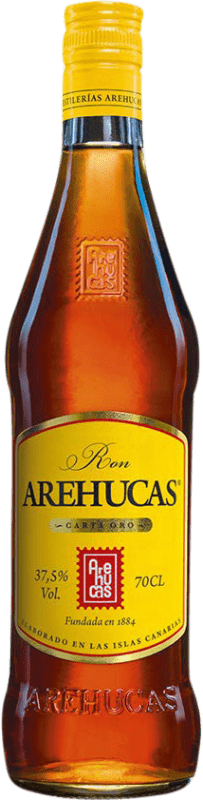15,95 € 送料無料 | ラム Arehucas Carta de Oro カナリア諸島 スペイン ボトル 70 cl