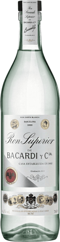 26,95 € Envoi gratuit | Rhum Bacardí Heritage Blanc, Édition Limitée Bahamas Bouteille 70 cl