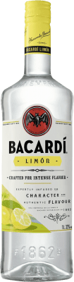 21,95 € Envio grátis | Rum Bacardí Blanco — Branco Bahamas 1 L Limón — Limão
