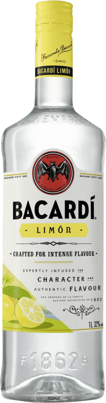 19,95 € 送料無料 | ラム Bacardí Blanco Limón バハマ ボトル 1 L