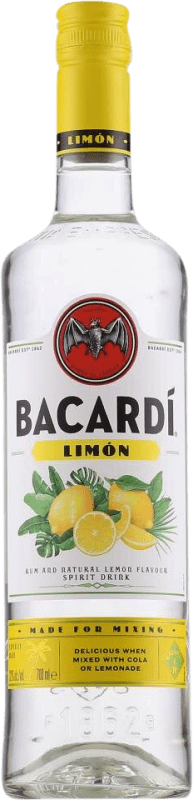 18,95 € Spedizione Gratuita | Rum Bacardí Blanco — Bianco Bahamas 70 cl Limón — Limone