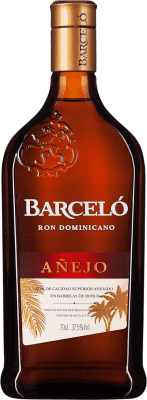 19,95 € Kostenloser Versand | Rum Barceló Añejo Dominikanische Republik Flasche 70 cl