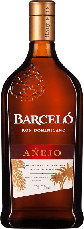 19,95 € Envío gratis | Ron Barceló Añejo República Dominicana Botella 70 cl
