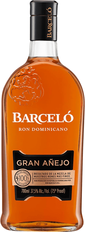 18,95 € Free Shipping | Rum Barceló Gran Añejo Dominican Republic Bottle 70 cl