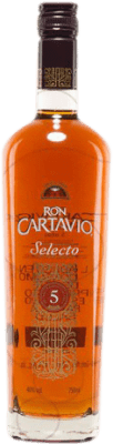 17,95 € Envio grátis | Rum Abate Nero Cartavio Selecto Peru 5 Anos 70 cl