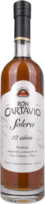29,95 € Spedizione Gratuita | Rum Abate Nero Cartavio Solera Perù 12 Anni 70 cl