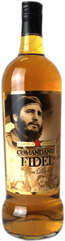 16,95 € Kostenloser Versand | Rum Abanescu Comandante Fidel Dorado — Goldfarben Spanien 1 L