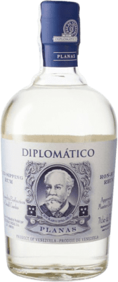 33,95 € Envío gratis | Ron Diplomático Blanco Planas Venezuela Botella 70 cl