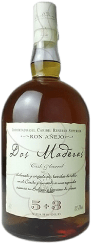 159,95 € Free Shipping | Rum Williams & Humbert Dos Maderas 5+3 Añejo — Aged Spain Jéroboam Bottle-Double Magnum 3 L