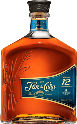 31,95 € Kostenloser Versand | Rum Flor de Caña Nicaragua 12 Jahre Flasche 70 cl