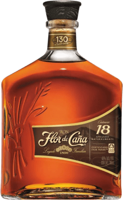 58,95 € Envio grátis | Rum Flor de Caña Nicarágua 18 Anos Garrafa 70 cl