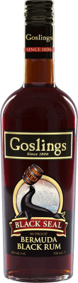 29,95 € Envio grátis | Rum Gosling's Black Seal Extra Añejo Bermudas Garrafa 70 cl