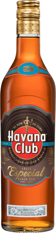 21,95 € 免费送货 | 朗姆酒 Havana Club Añejo Especial 古巴 5 岁 瓶子 70 cl