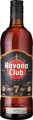 31,95 € Envio grátis | Rum Havana Club Cuba 7 Anos Garrafa 70 cl