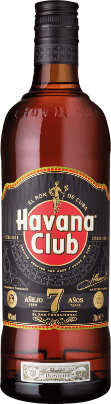 31,95 € Free Shipping | Rum Havana Club Cuba 7 Years 70 cl