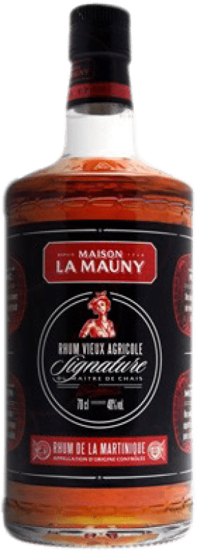 27,95 € Kostenloser Versand | Rum La Mauny Signature Extra Añejo Martinique Flasche 70 cl
