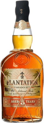 36,95 € 免费送货 | 朗姆酒 Plantation Rum Barbados 大储备 巴巴多斯 5 岁 瓶子 70 cl