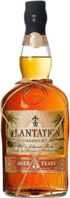 33,95 € Envío gratis | Ron Plantation Rum Barbados Gran Reserva Barbados 5 Años Botella 70 cl